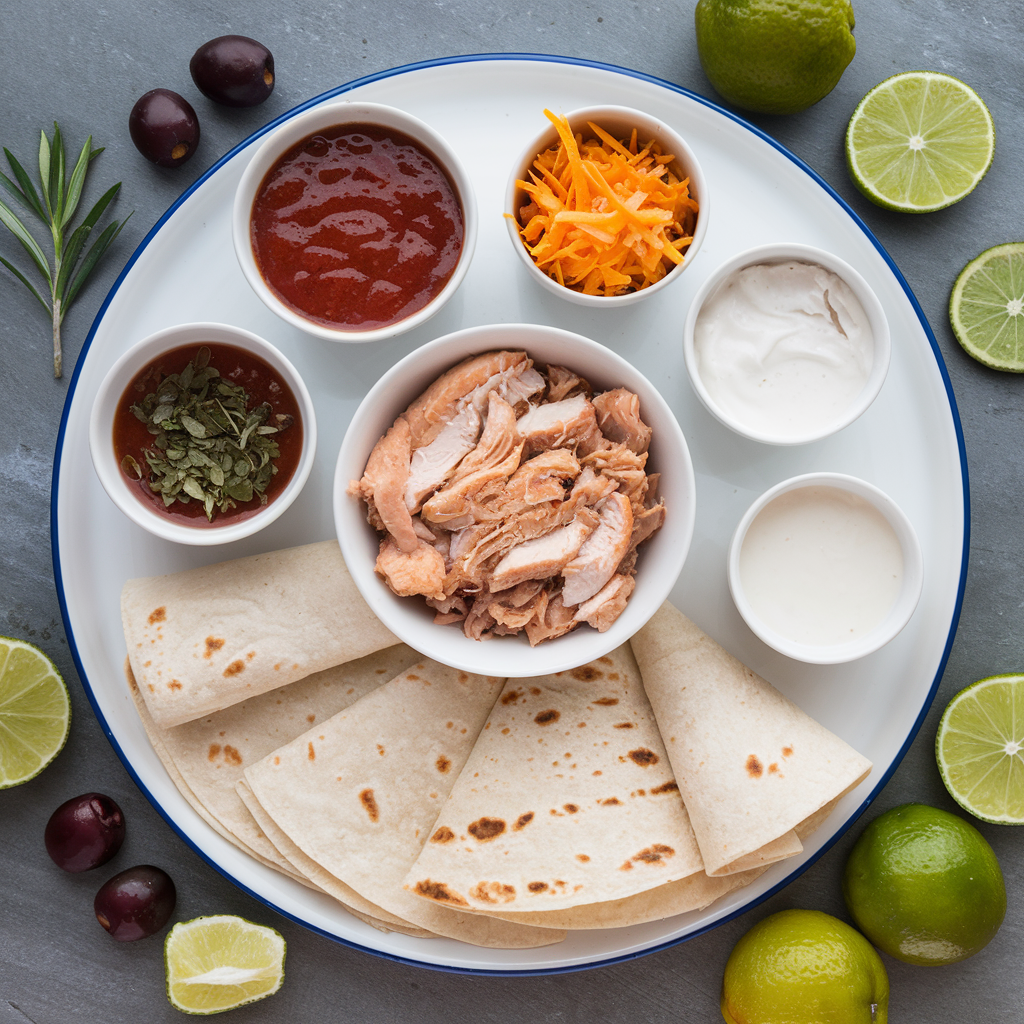 Ingredients for Perfect Pollo Fundido