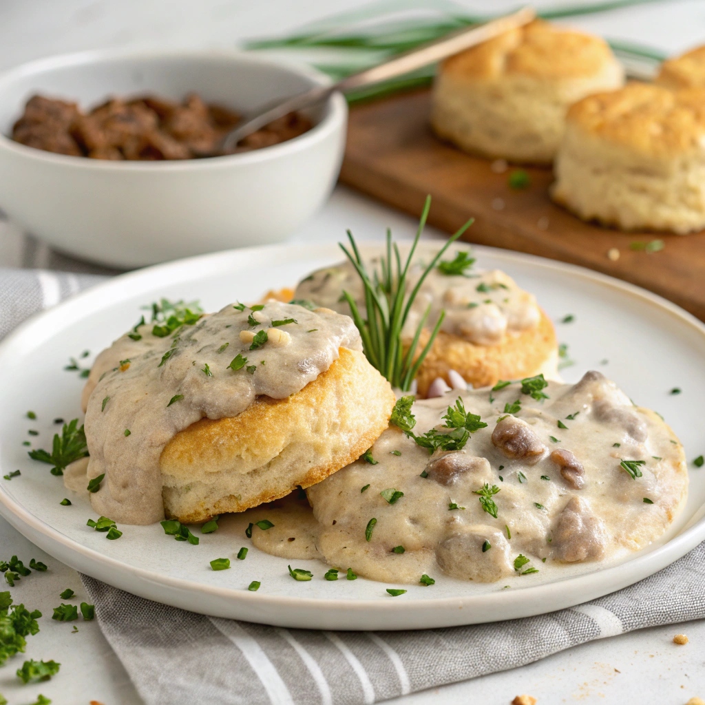 Best EVER Biscuits and Gravy Recipe