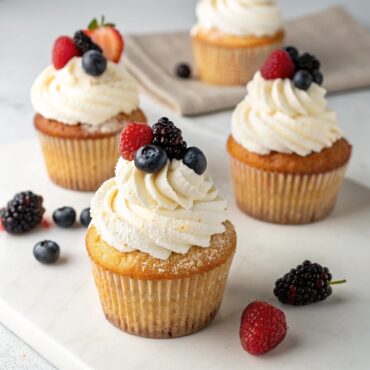Tres Leches Cupcakes