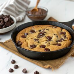 Chocolate Chip Skillet Cookie