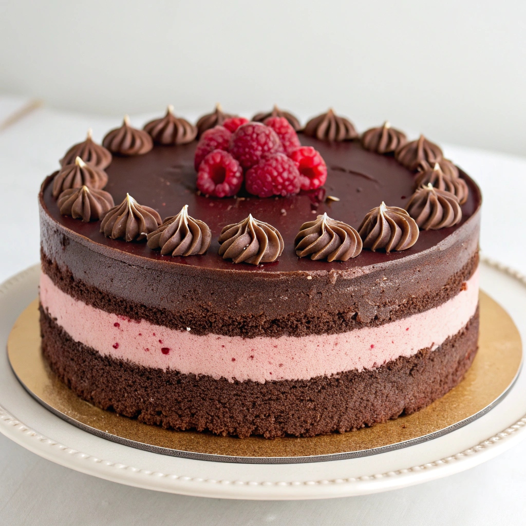 Chocolate Raspberry Cake