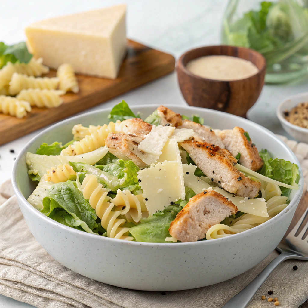 Chicken Caesar Pasta Salad