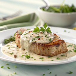 Slow Cooker Creamy Ranch Pork Chops