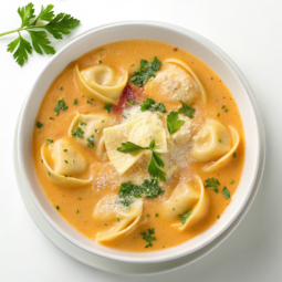 Creamy Tortellini Soup