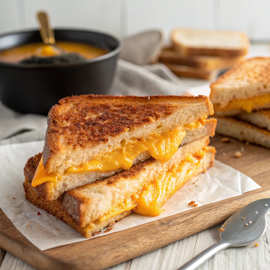 Air Fryer Grilled Cheese