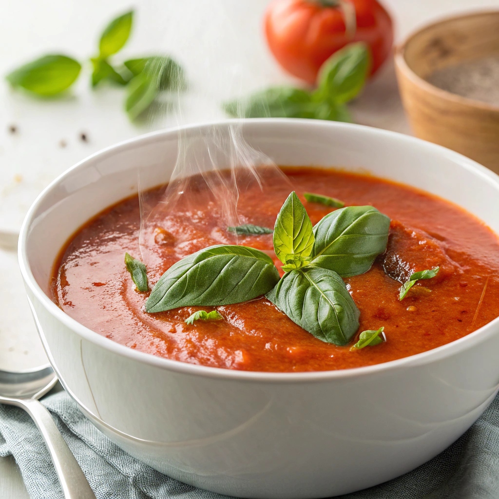 Instant Pot Tomato Basil Soup