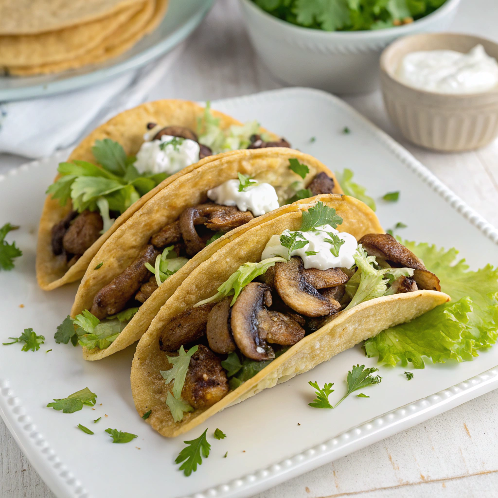 Mushroom Tacos