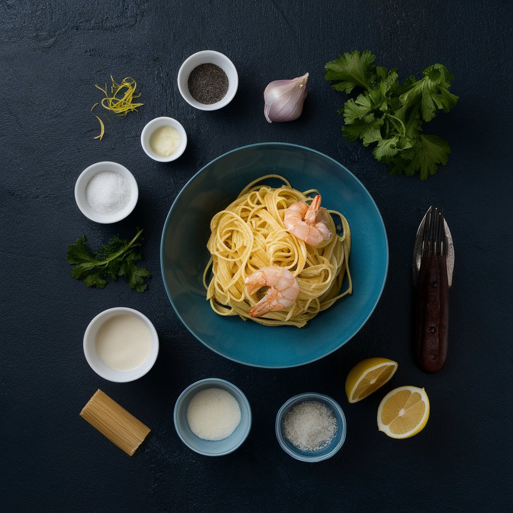 Elegant Seafood Pasta - Essential Ingredients