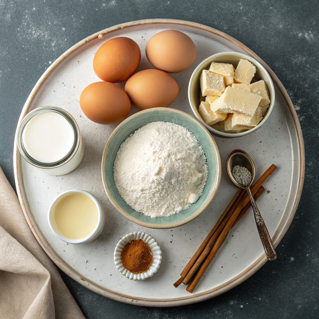 Tres Leches Cupcakes Ingredients