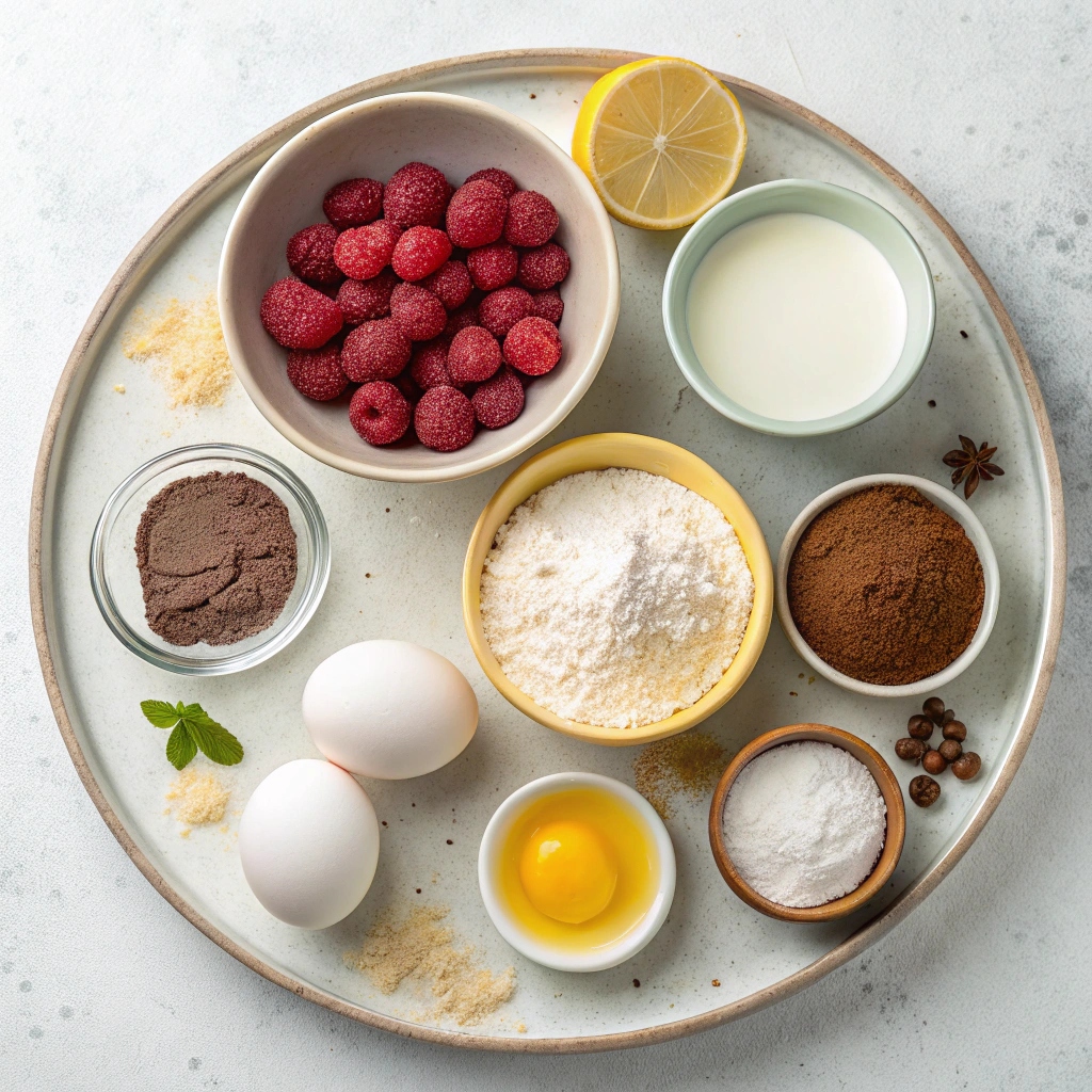 Chocolate Raspberry Cake Ingredients