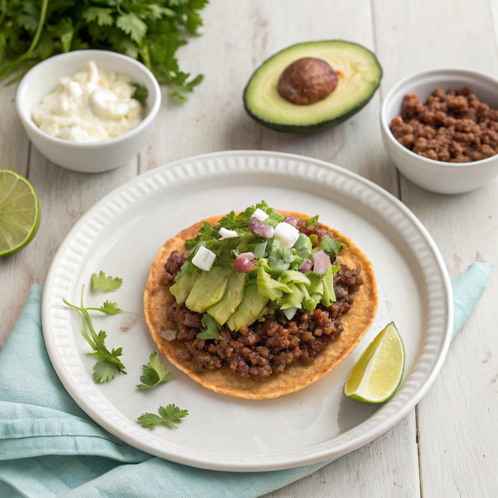 Tostadas Ingredients