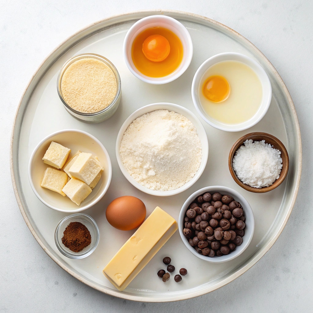 Chocolate Chip Skillet Cookie Ingredients
