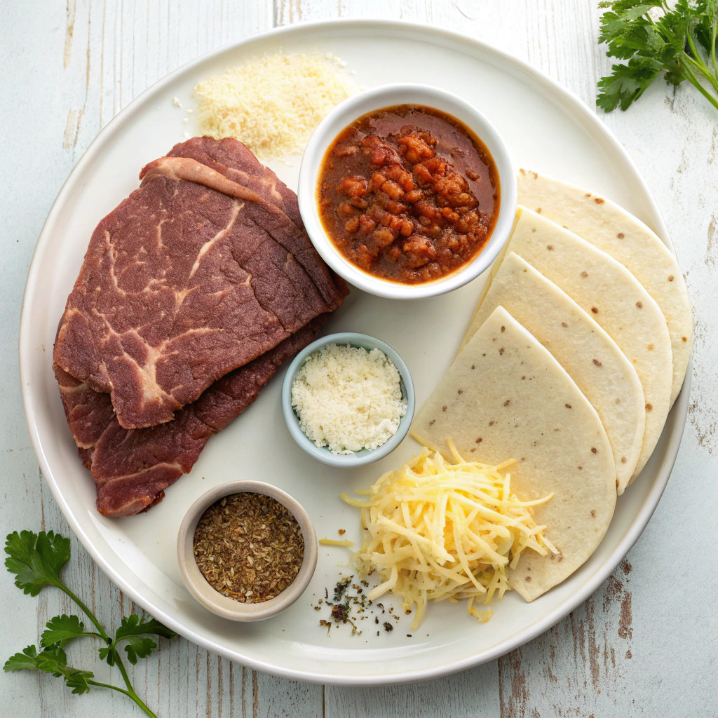 Ingredients For Shredded Beef Enchiladas