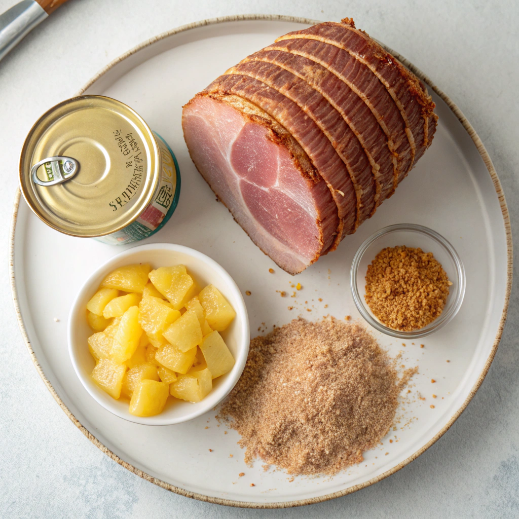 Ingredients for Baked Ham