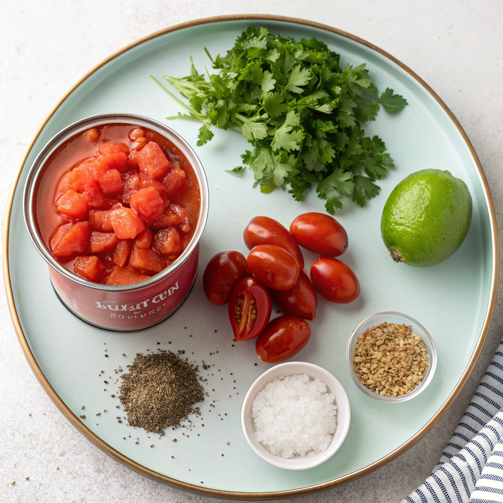 Ingredients Needed for Fresh Homemade Salsa