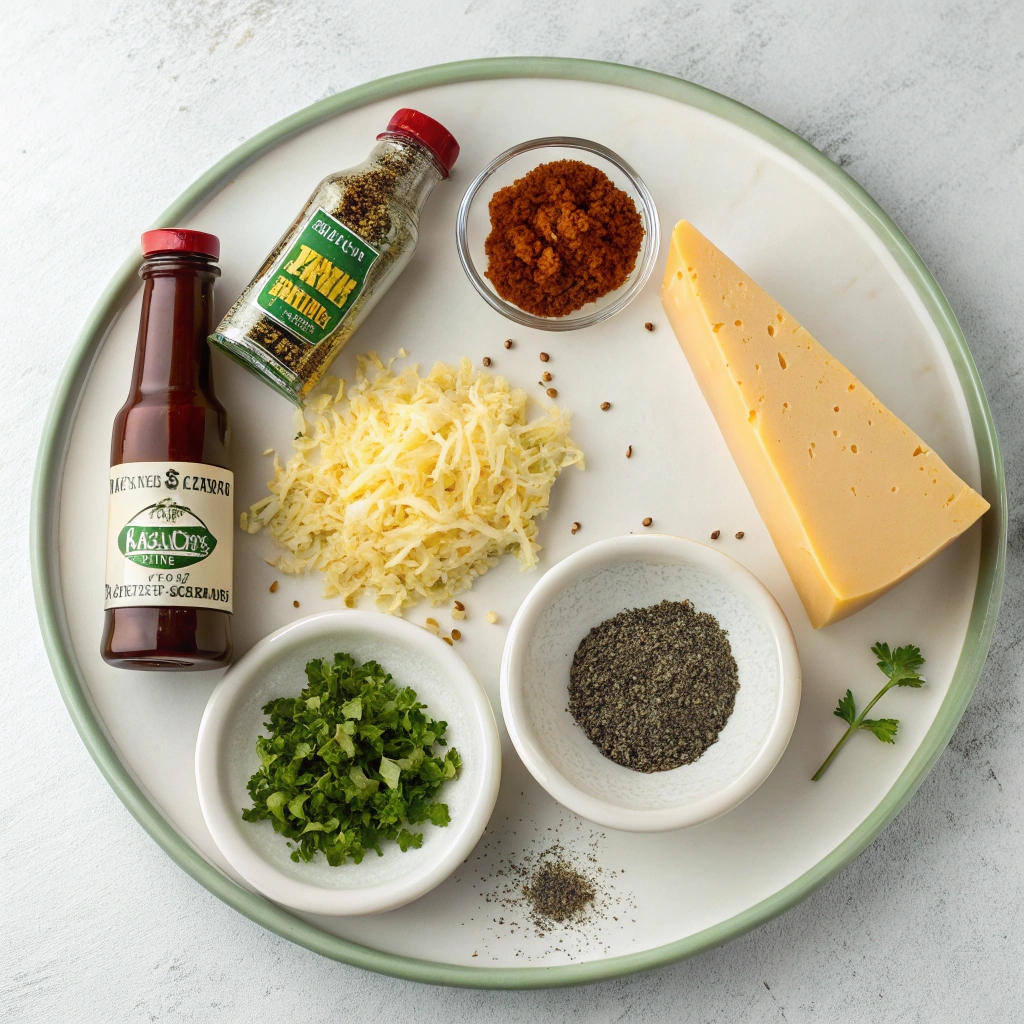 Ingredients for Classic Cheese Ball