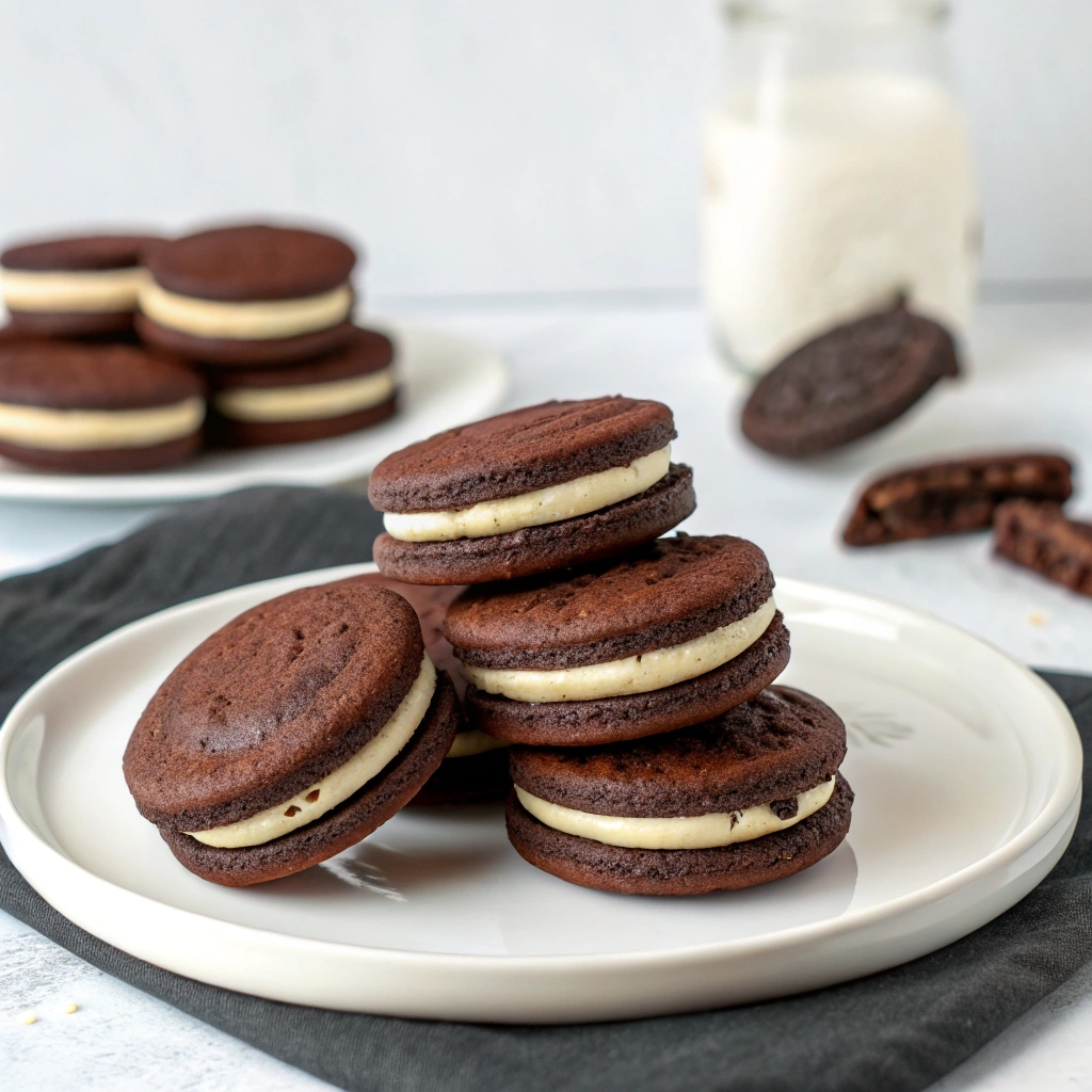 Homemade Oreo Cookies