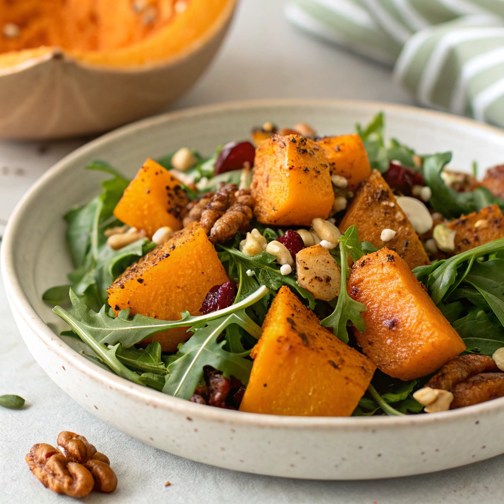 Roasted Butternut Squash Salad Recipe