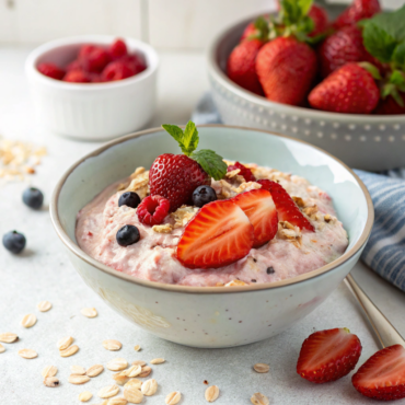 Strawberry Overnight Oats