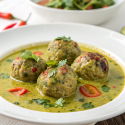 Green Curry Meatballs