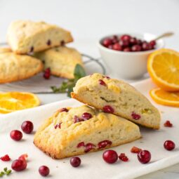 Cranberry Orange Scones