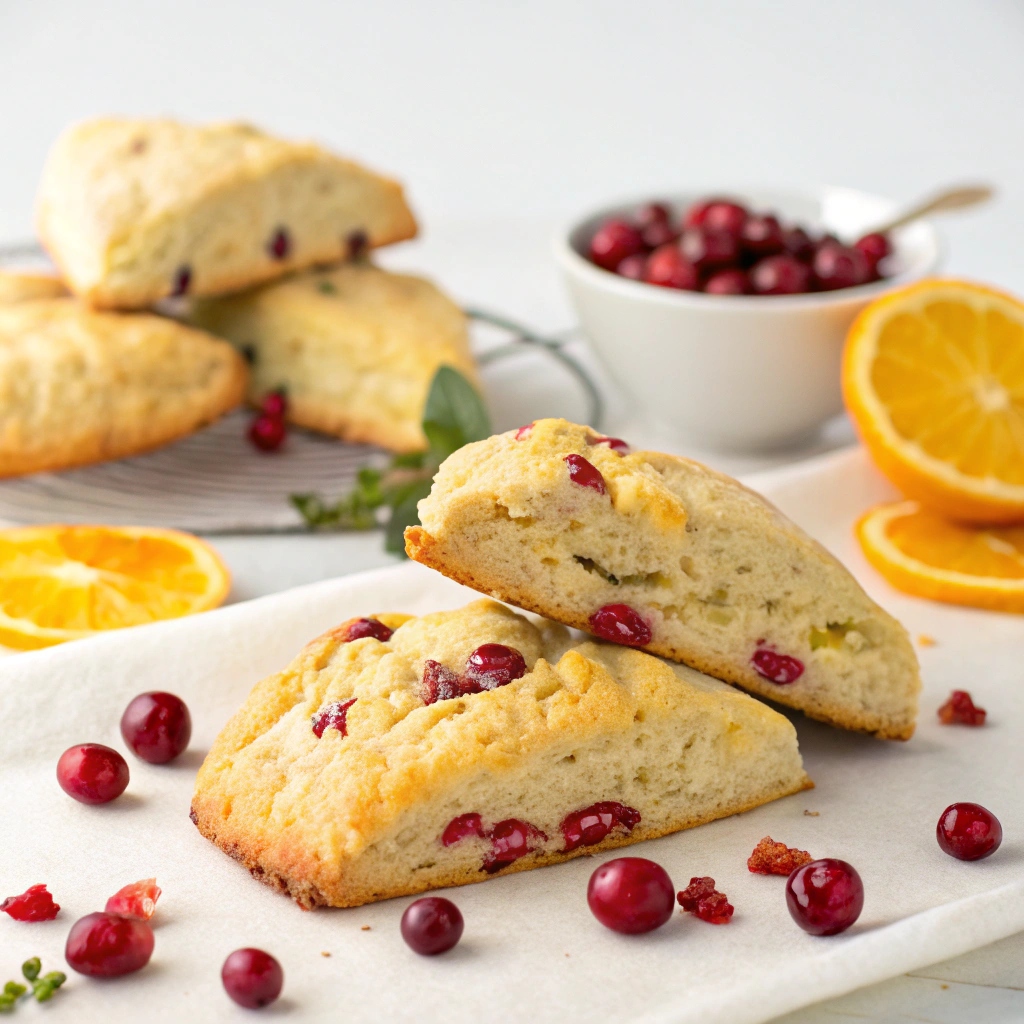 Cranberry Orange Scones