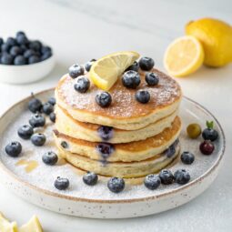 Lemon Blueberry Pancakes