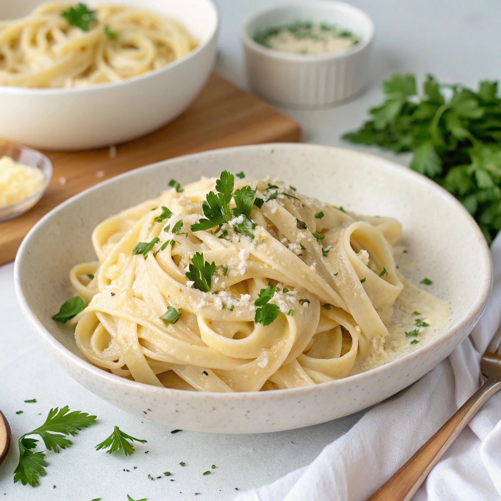 Instant Pot Skinny Fettuccine Alfredo