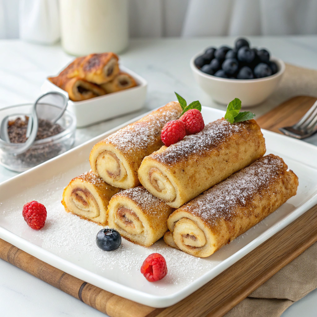 French Toast Roll-Ups