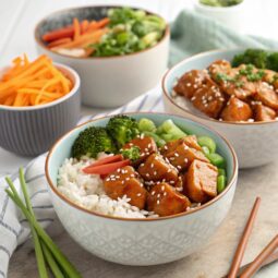 Instant Pot Chicken Teriyaki Bowls