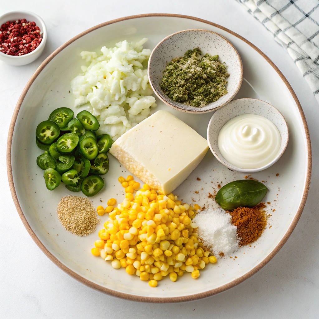 Esquites (Mexican corn in a cup) Ingredients