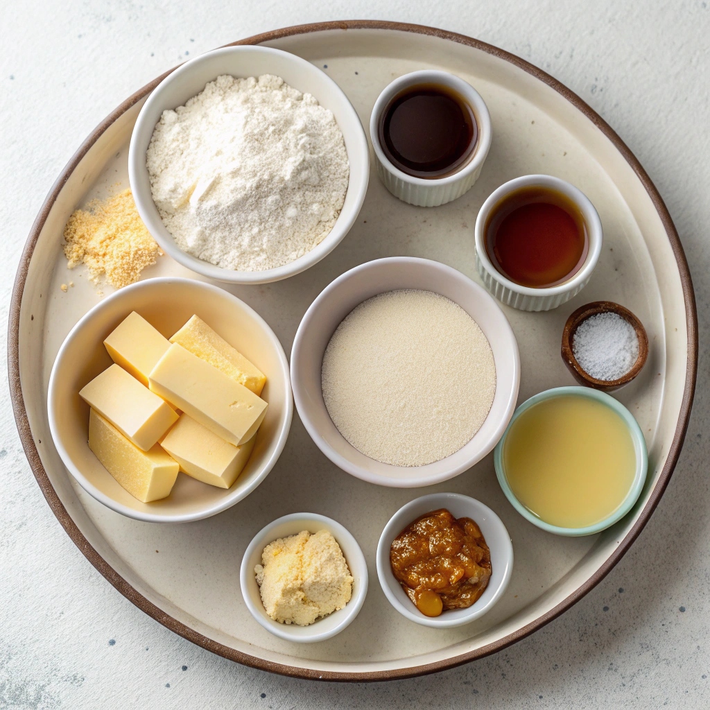 Homemade Twix Bars Ingredients