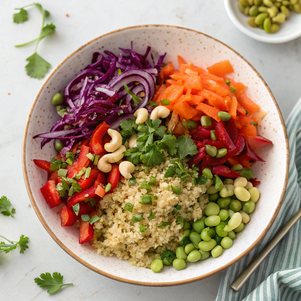 Fresh Thai Quinoa Bowl