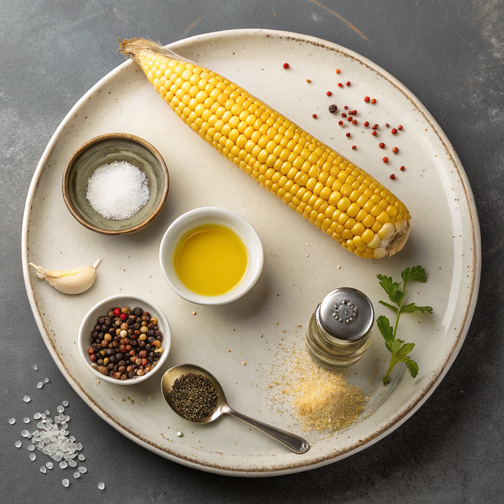 Ingredients for Perfect Grilled Corn