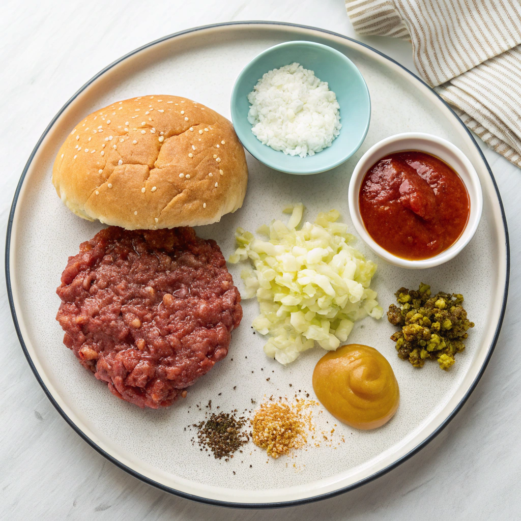 Ingredients for Classic Sloppy Joes