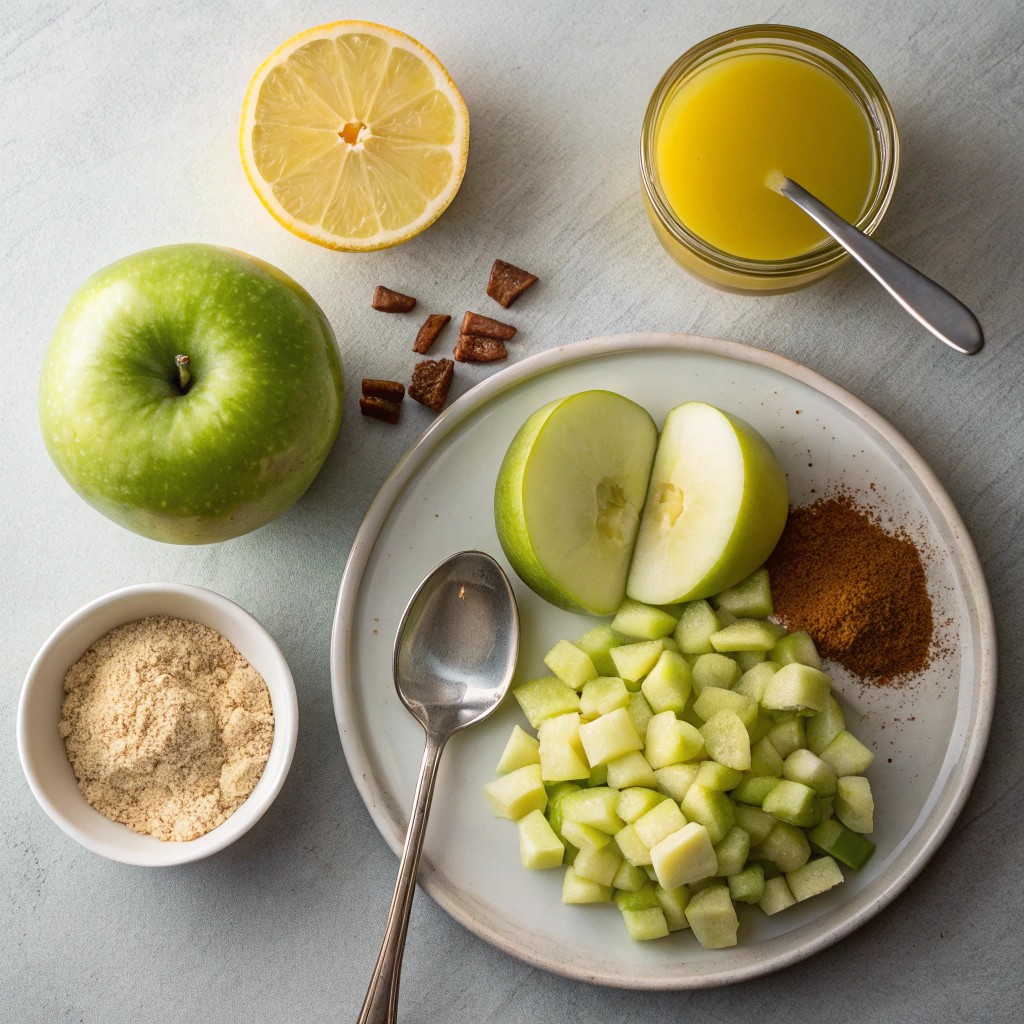 Ingredients for Homemade Applesauce