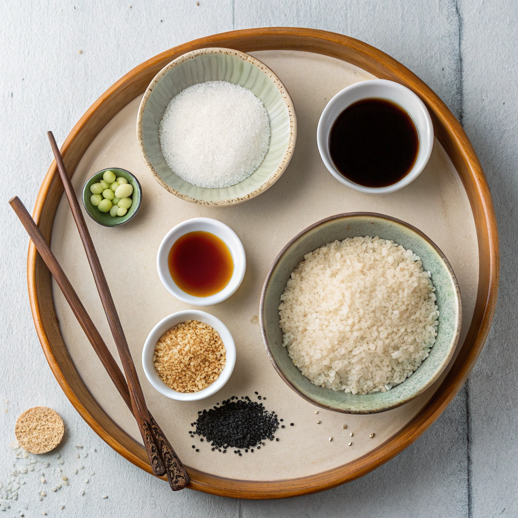 Ingredients for Perfect Sushi Rice