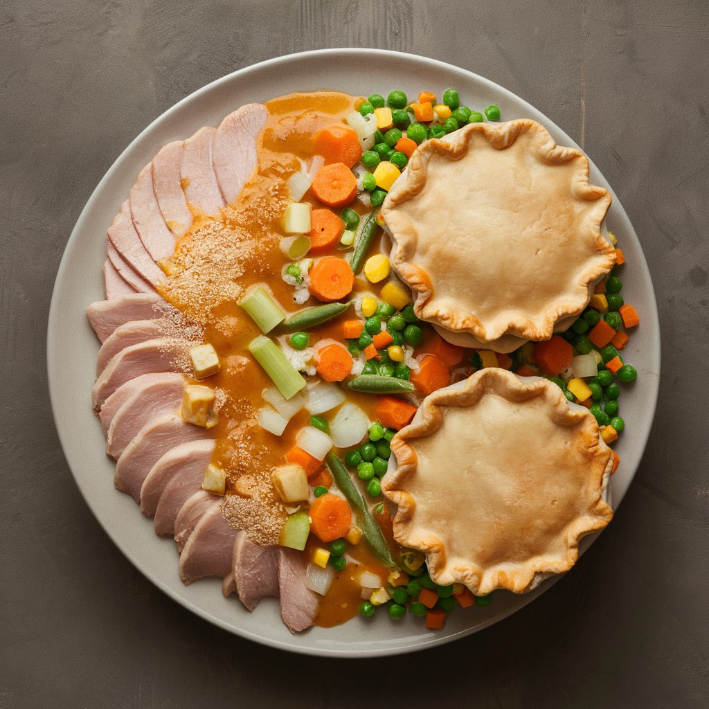 Ingredients for Classic Chicken Pot Pie