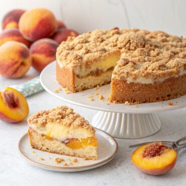 Peach Crumb Cake Recipe