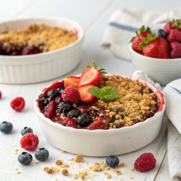 Triple Berry Crisp