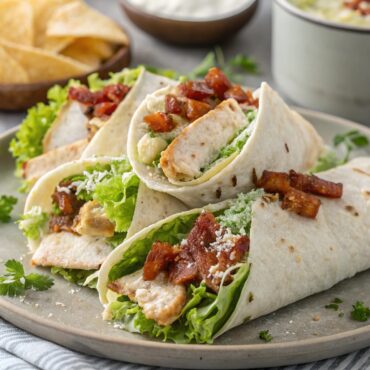 Chicken Caesar Wraps