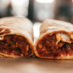 Crispy Bean and Cheese Burritos