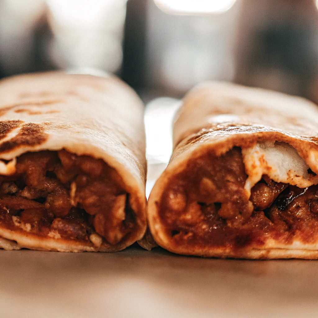 Crispy Bean and Cheese Burritos