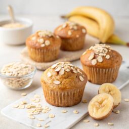 Banana Oat Muffins