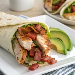 Chicken, Bacon, Avocado Wrap