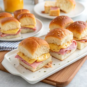 Ham and Cheese Sliders