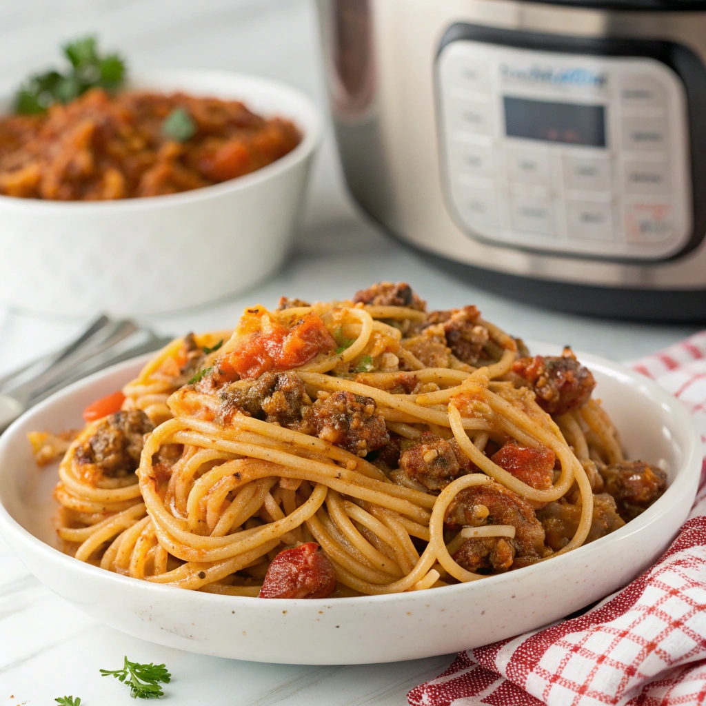 Instant Pot Spaghetti