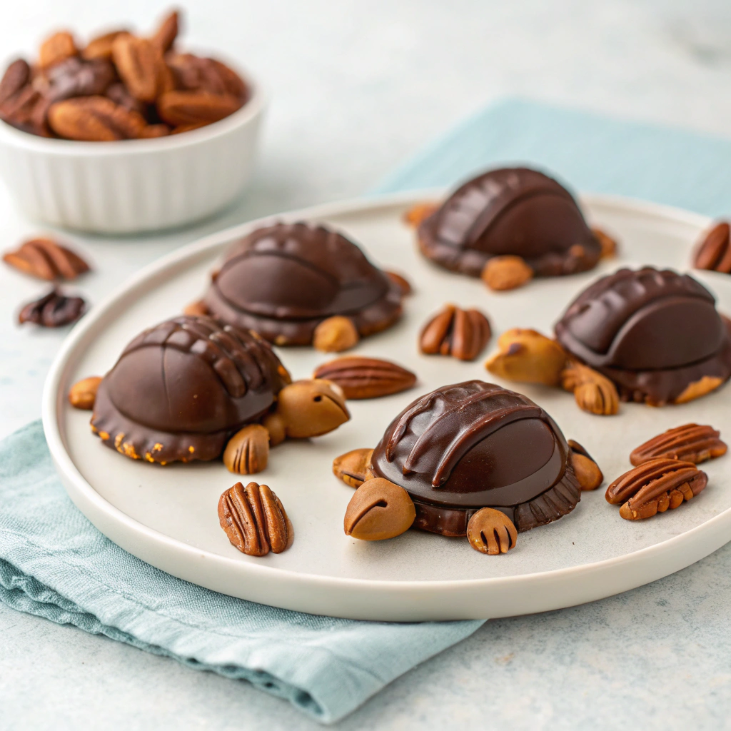 Homemade Chocolate Turtles