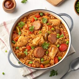 Instant Pot Chicken and Sausage Jambalaya