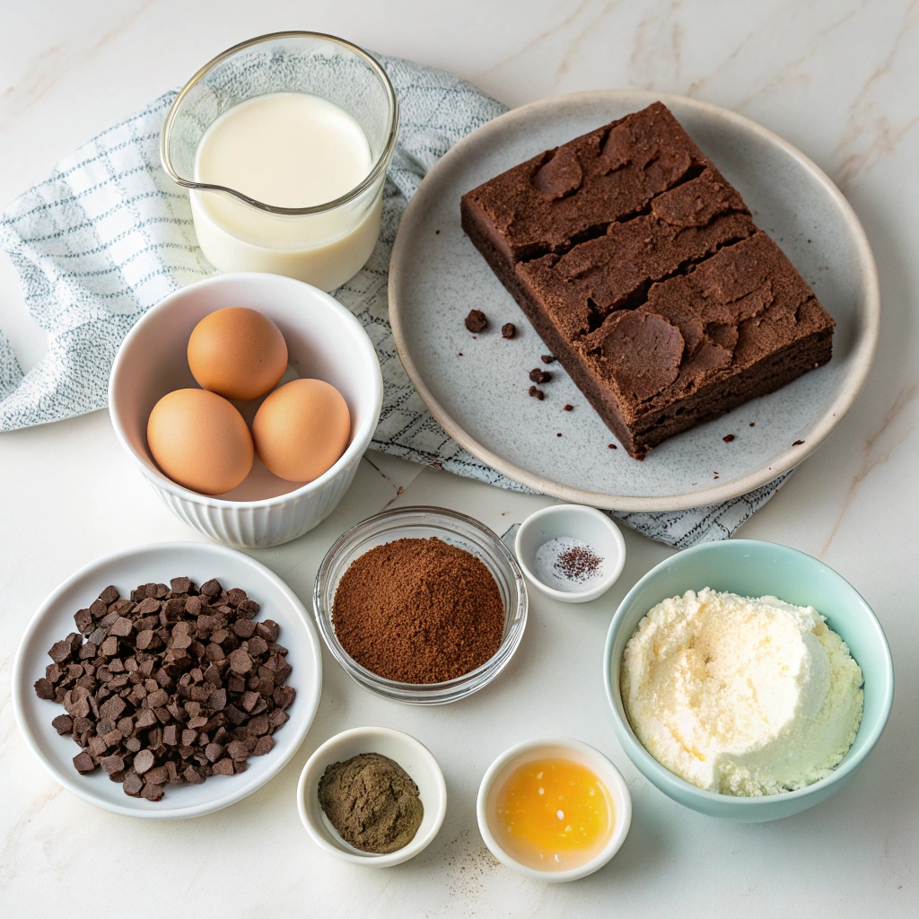 Chocolate Peppermint Bundt Cake Ingredients
